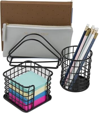 Sorbus Desk Organizer Set (5 Pc) - Image 2
