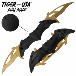 USA Dual Blade Spring Action Knife