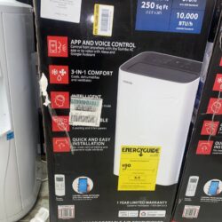6,000 BTU (10,000 BTU ASHRAE) 115-Volt Smart Wi-Fi Portable Air Conditioner