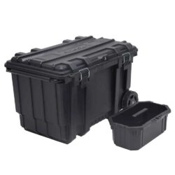 23 in. Black Heavy Duty Large Rolling Toolbox