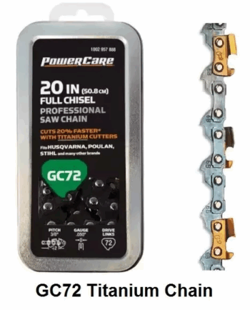 Pro GC72 Titanium chain loop
