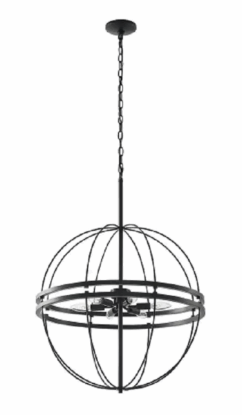 Leia Globe Chandelier