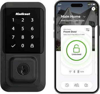 Kwikset Halo Touchscreen Smart Lock 99390-004