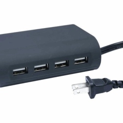 Craig Electronics CC3309 4-Port USB Charging Hub with AC Plug