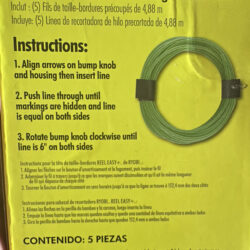 Ryobi pre-cut string trimmer line