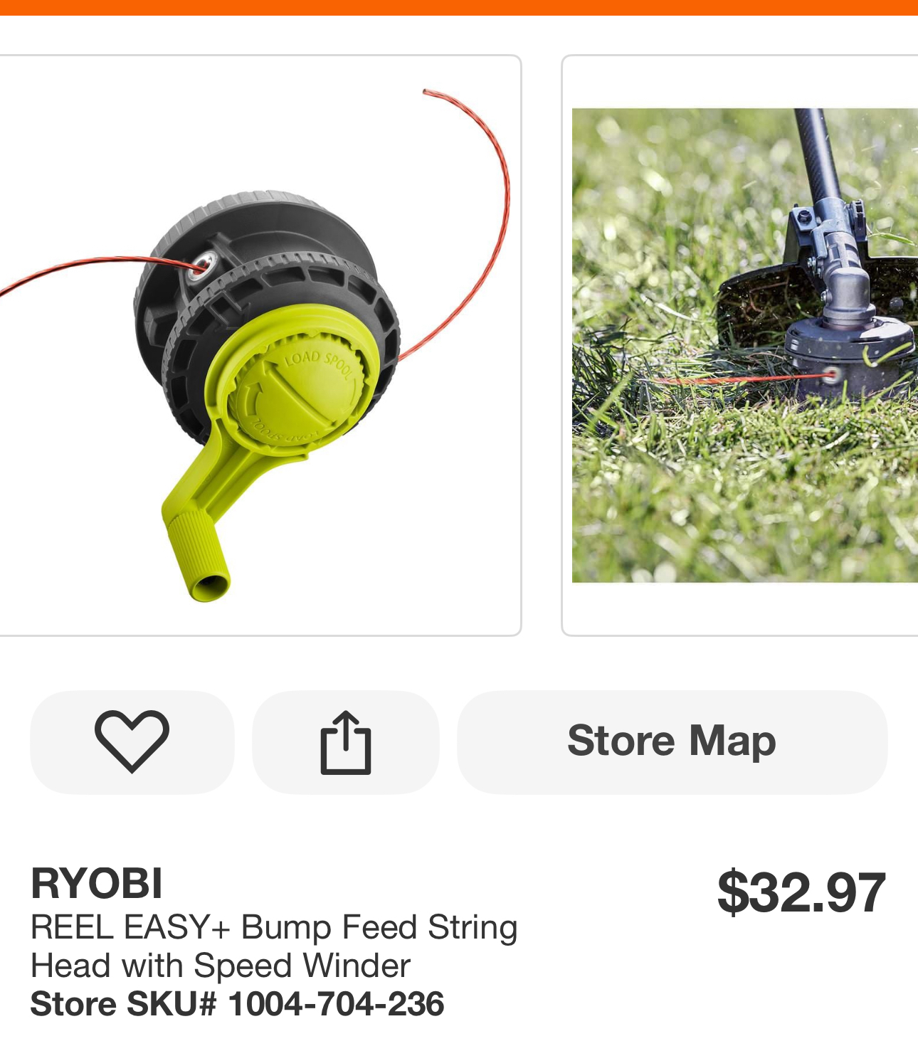 RYOBI REEL EASY+ Bump Feed String Head with Speed Winder - Image 2