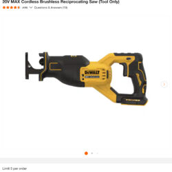 Dewalt saw