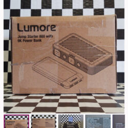 Lumore Jump Starter 800 with 9K Power Bank