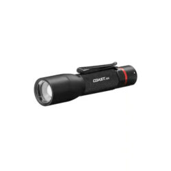Coast HX5 360 Lumen Alkaline-Dual Power LED Flashlight with Pure Beam Slide Focus and Two-Way Hat Clip