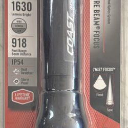 Coast G450 1630 Lumens Alkaline LED Handheld Flashlight