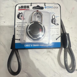 Brok Lock Print Cable & Smart Padlock